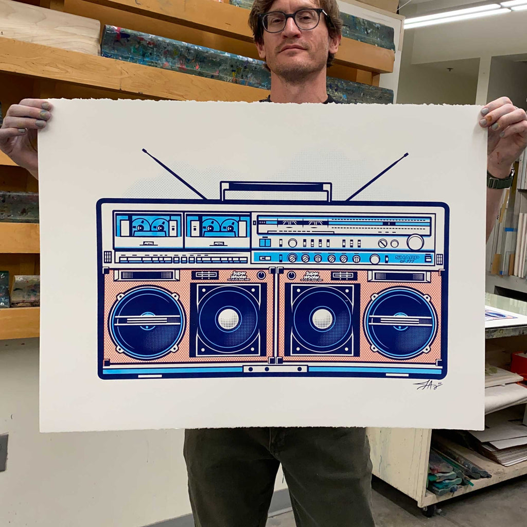 (C) Sharp GF777 Lovescreen Art Print