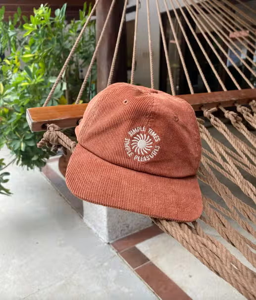 Simple Times Simple Pleasures Hat | Brick