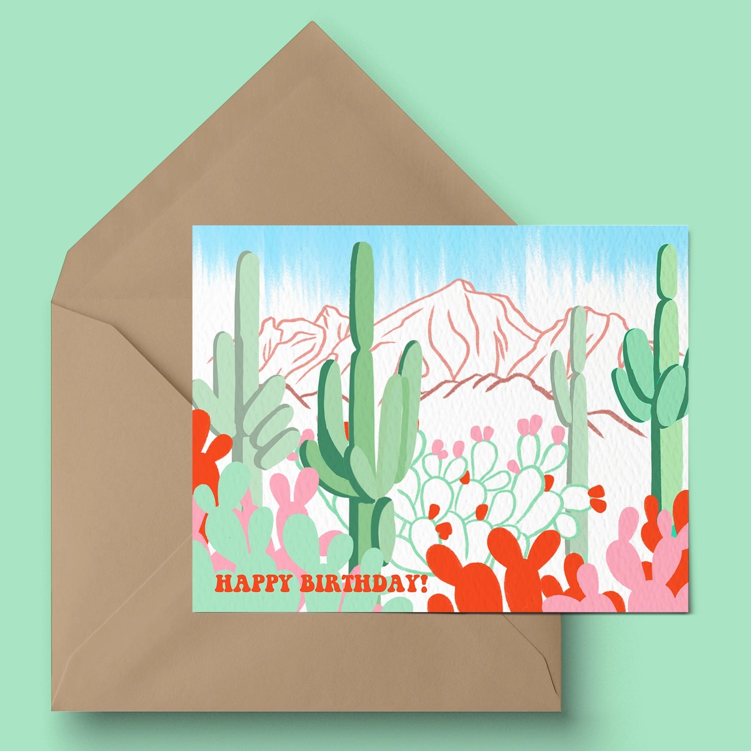 Sonoran Spectacle Birthday Card