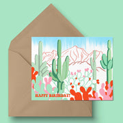 Sonoran Spectacle Birthday Card