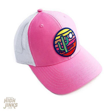 Stained Glass Sunset Hat