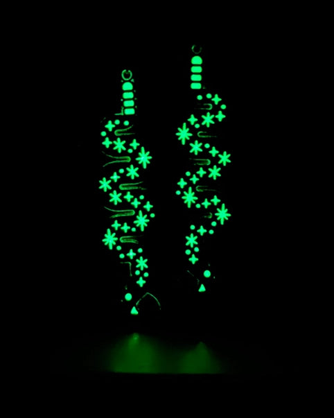 Star Snake Earrings