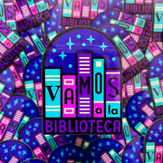Vamos a la Biblioteca Sticker