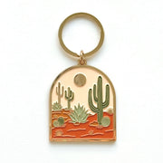 Warm Desert Arch Keychain
