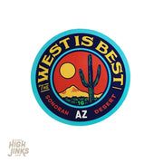 The West is Best Sticker