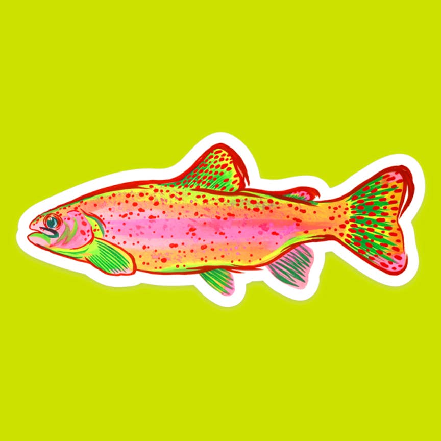 Rainbow Trout Sticker