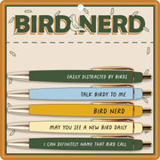Bird Nerd Pen Set