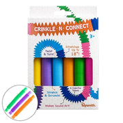 Crinkle N' Connect, 6 Colors, 6 Tubes