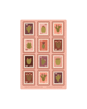 Sending Love Stamps Vinyl Stickers Sheet