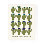 Cactus Graduation Card