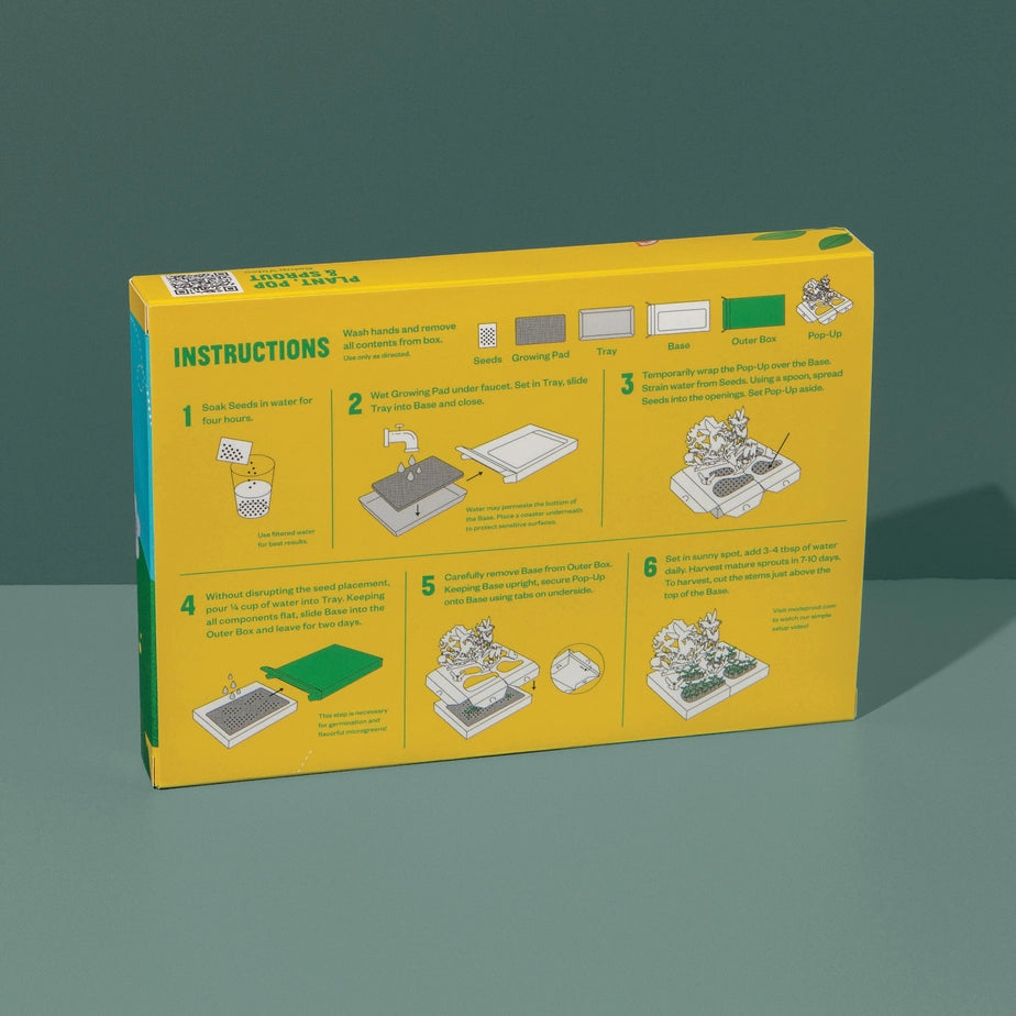 Microgreens Diy Kit Pollinator Habitat