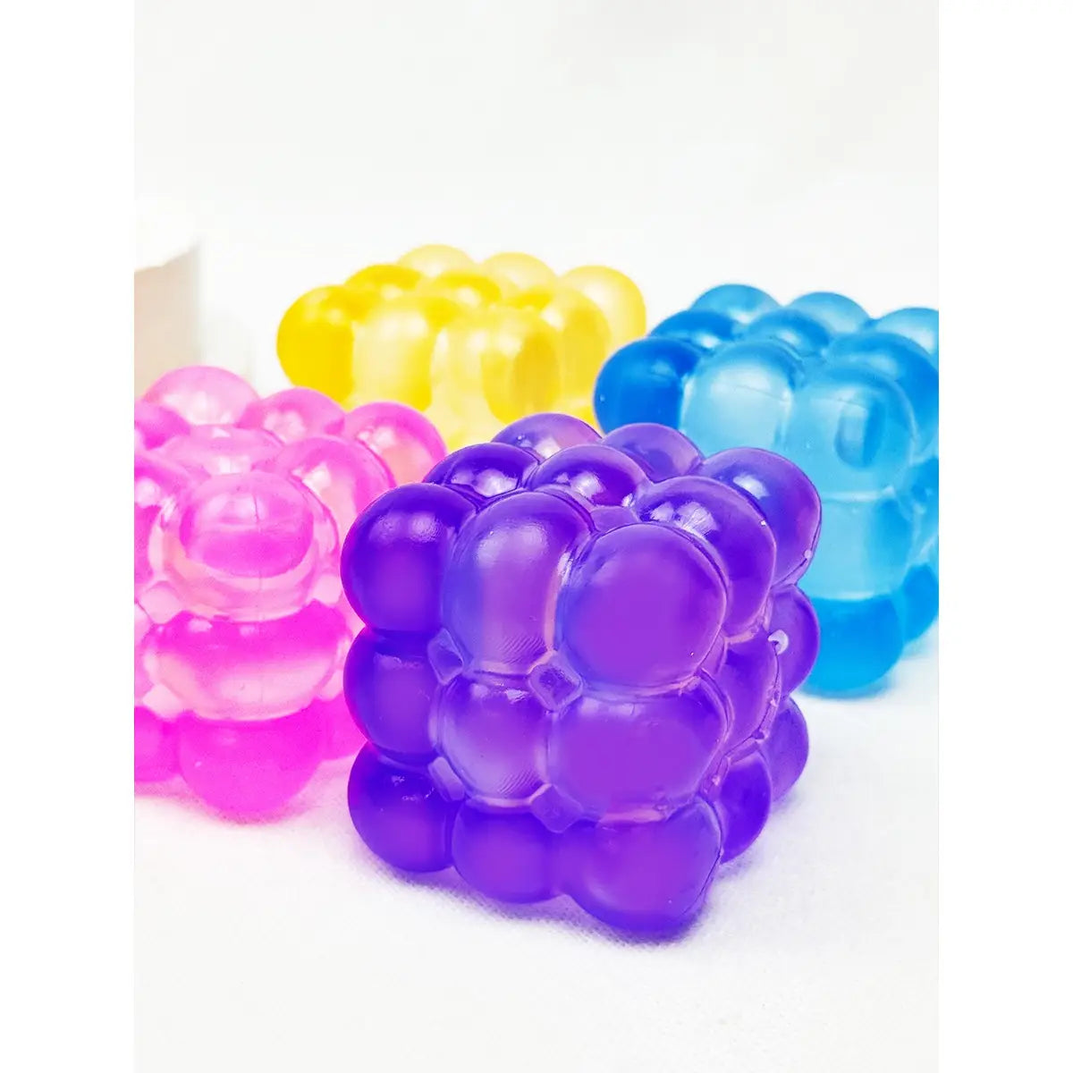 Embossed Cube Squishy Toy