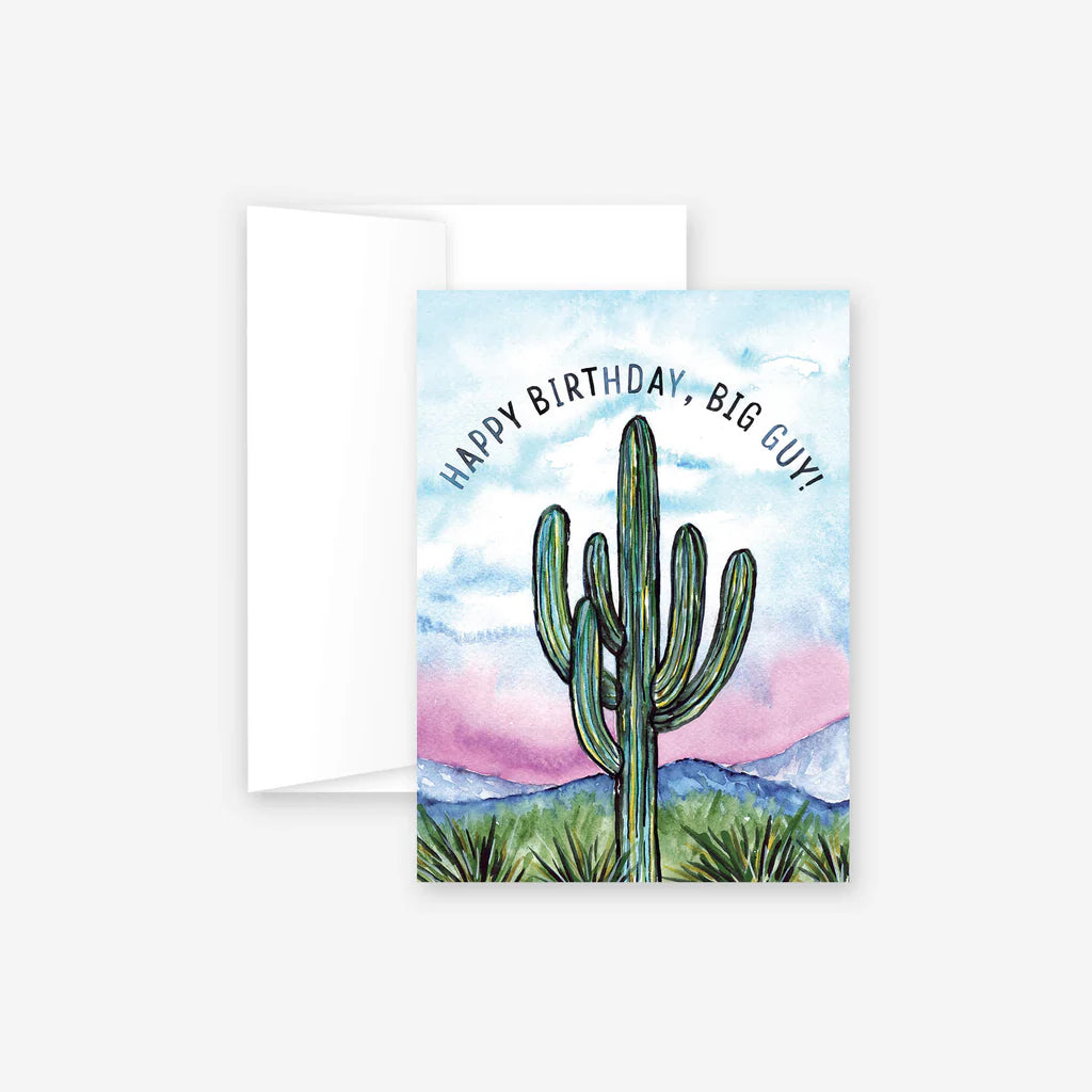 (C) Big Guy Birthday Card