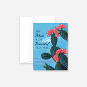 (C) Bloom More Beautiful Card