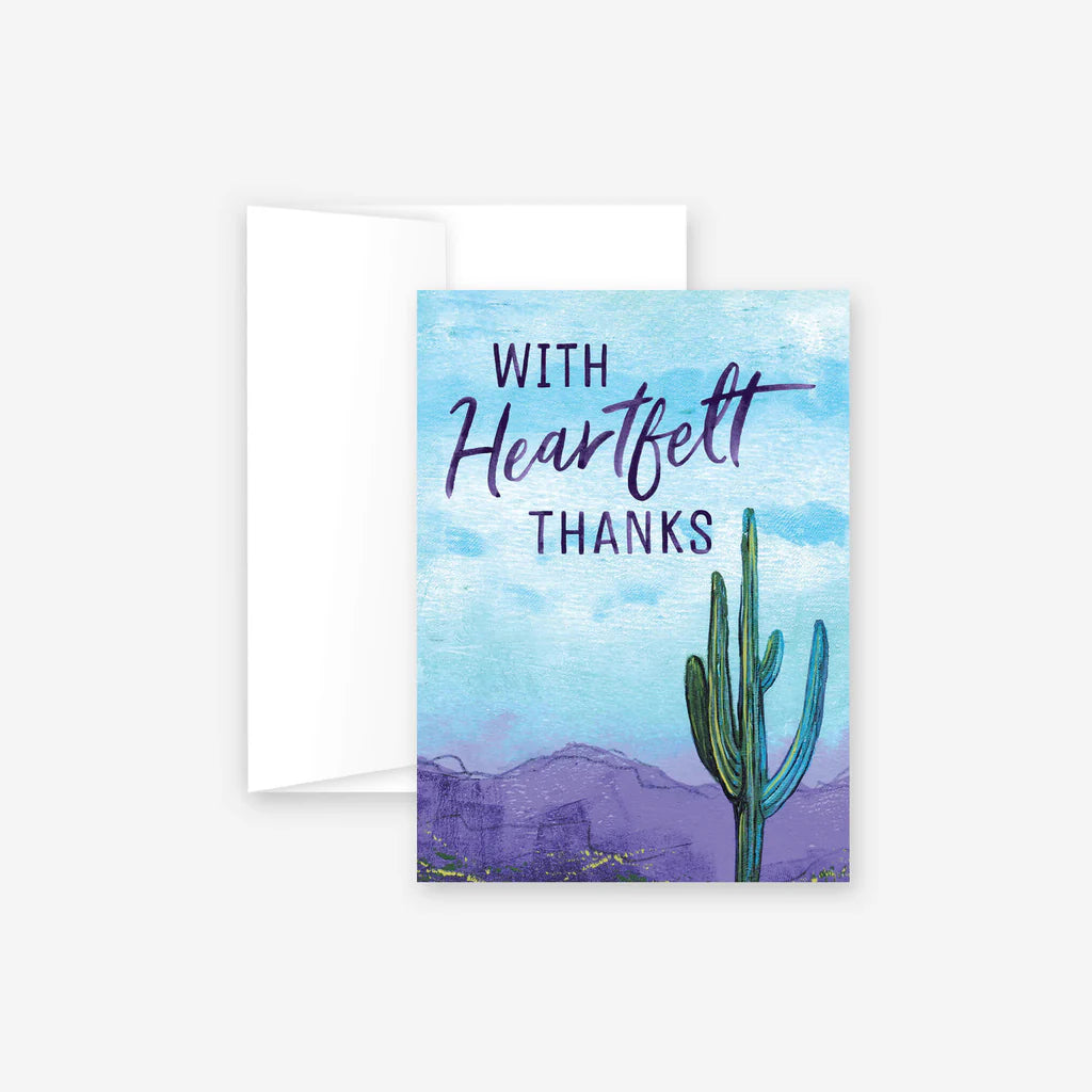 (C) Heartfelt Thanks Card