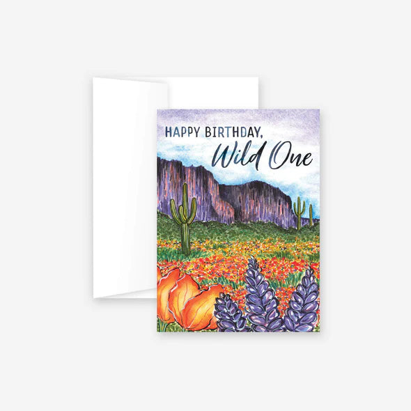 (C) Wild One Birthday Card