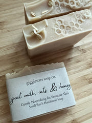 Goat Milk Honey Oats Handmade Soap | 5oz
