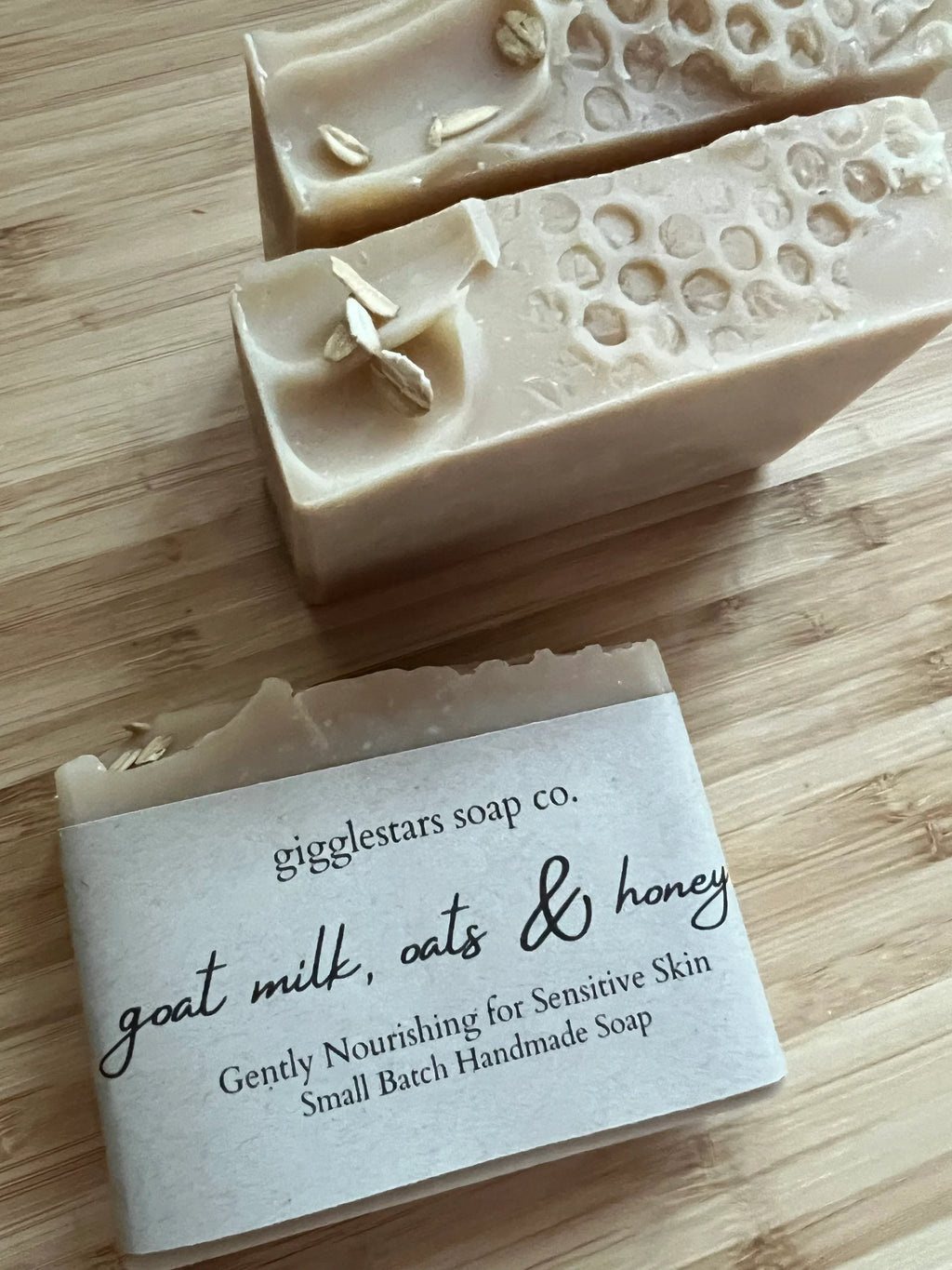 Goat Milk Honey Oats Handmade Soap | 5oz