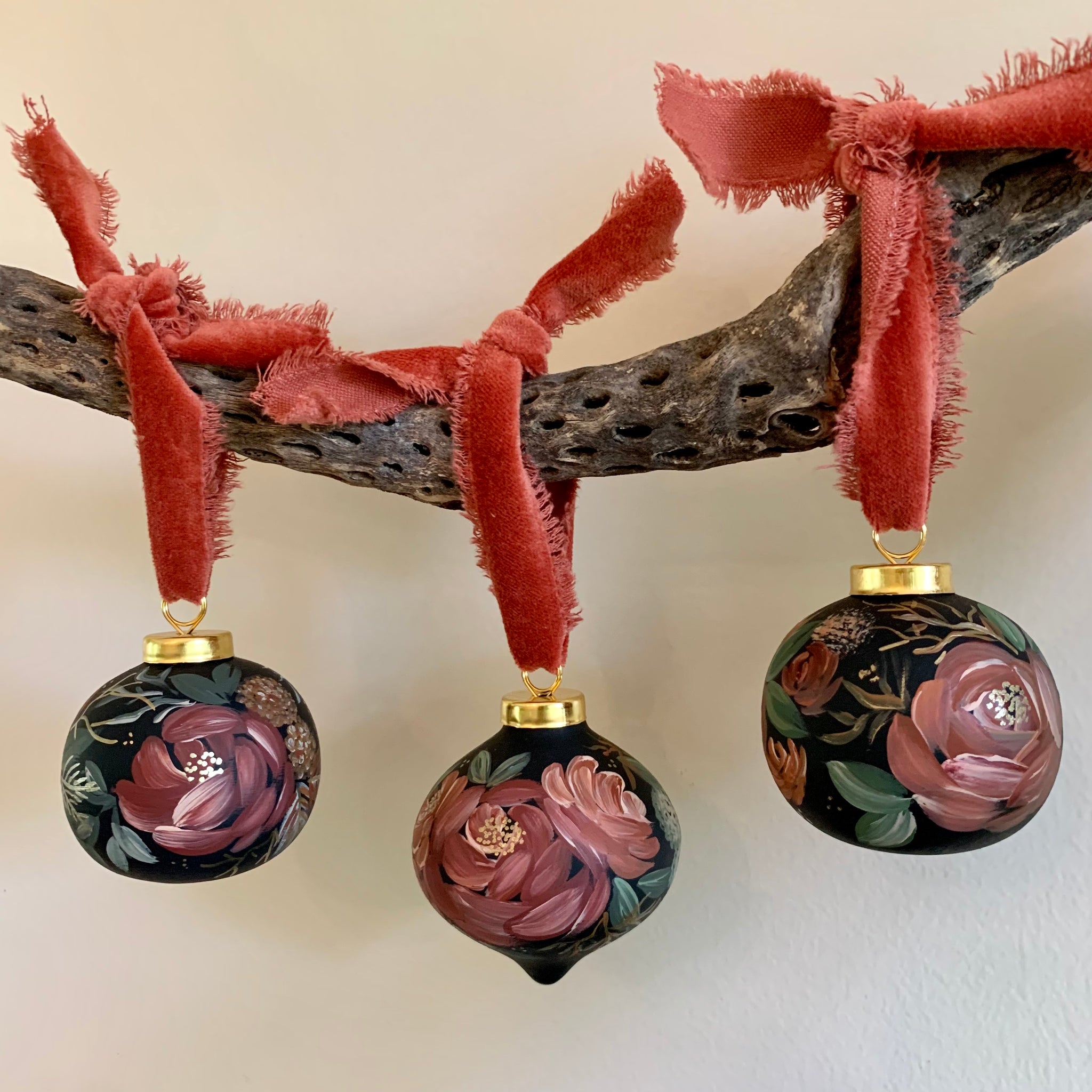 Hand-painted Clay Ornament