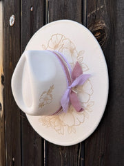 (C) Desert & Pine Design Flatbrim Hat 1