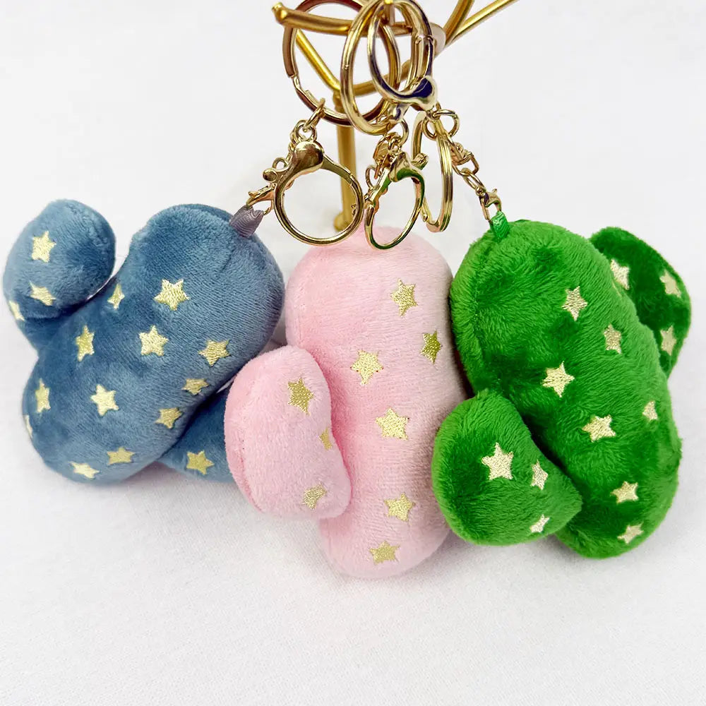 Cactus Plushie Key Chain
