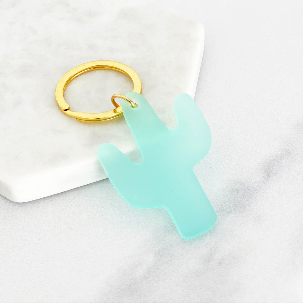 (C) Acrylic Saguaro Keyring