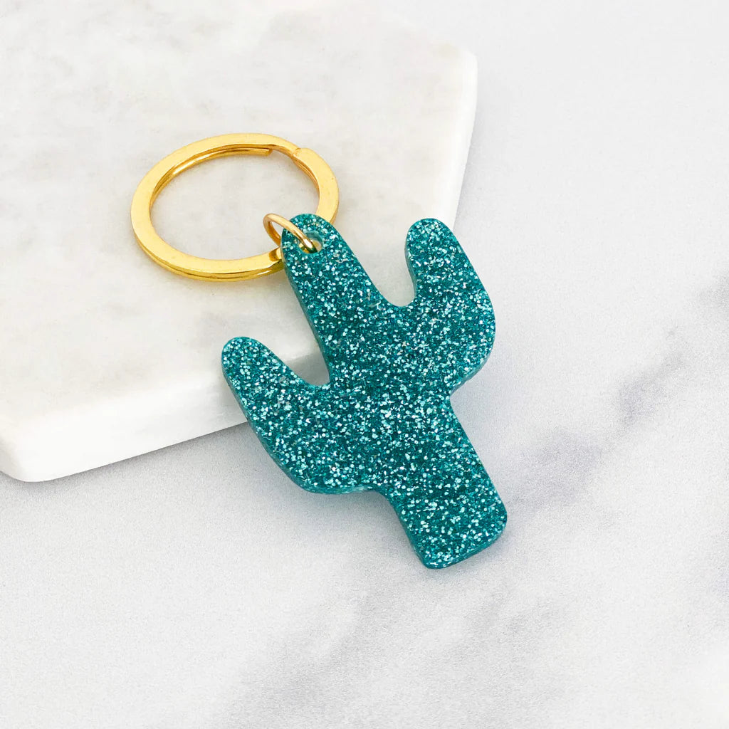 (C) Acrylic Saguaro Keyring
