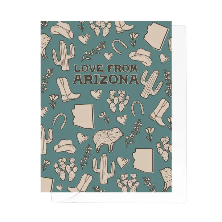 Love from Arizona Greeting Card