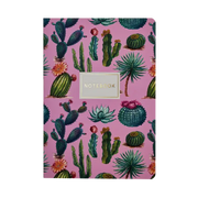 Cactus On Rose Notebook