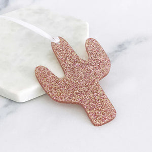 (C) Acrylic Saguaro Ornament