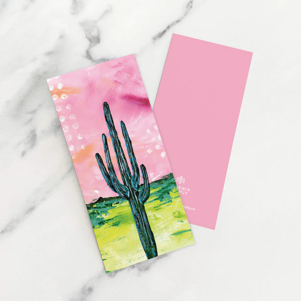 (C) Paper In The Pink Bookmark