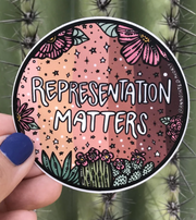 Representation Matters Sticker