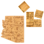 Arizona Charcuterie Board & Coaster Gift Set
