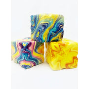 Marbled Slow Rising Cheese Squishy Toy