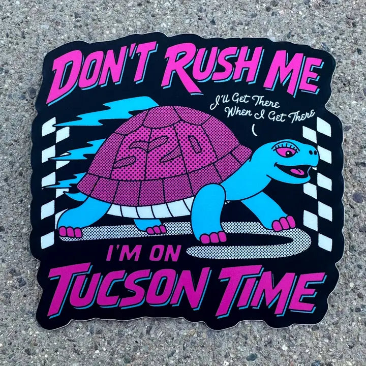 Tucson Time Sticker