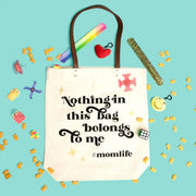 Hashtag Mom Life Tote Bag