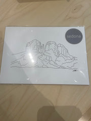 (C) 5x7 - Cathedral Rock Print