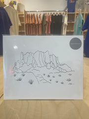 (C) 8x10 - Superstition Mtns Print
