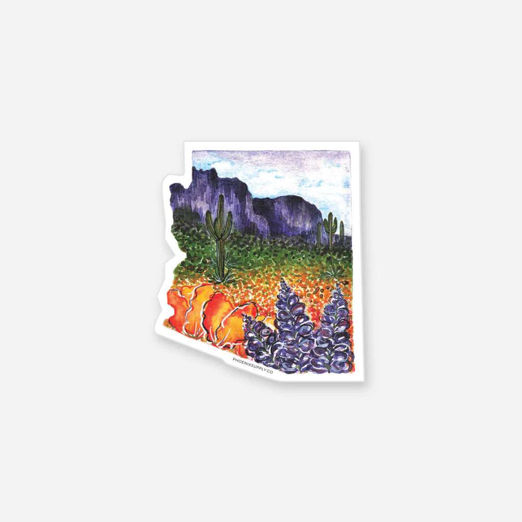 (C) AZ Superbloom Sticker