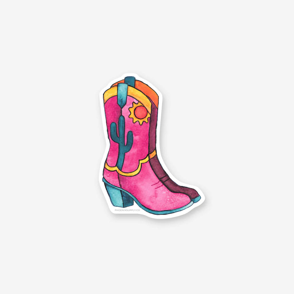 (C) Cowgirl Shoes Sticker