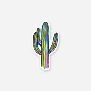 (C) Sketchy Saguaro Sticker