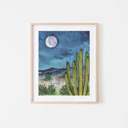 (C) Desert Nocturne Art Print
