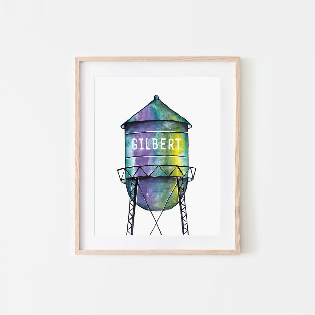 (C) Gilbert Watertower Art Print