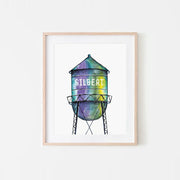 (C) Gilbert Watertower Art Print