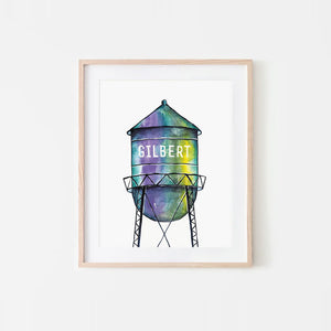 (C) Gilbert Watertower Art Print