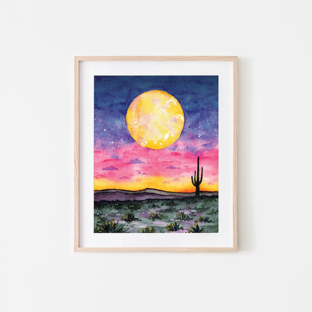 (C) Harvest Moon Art Print