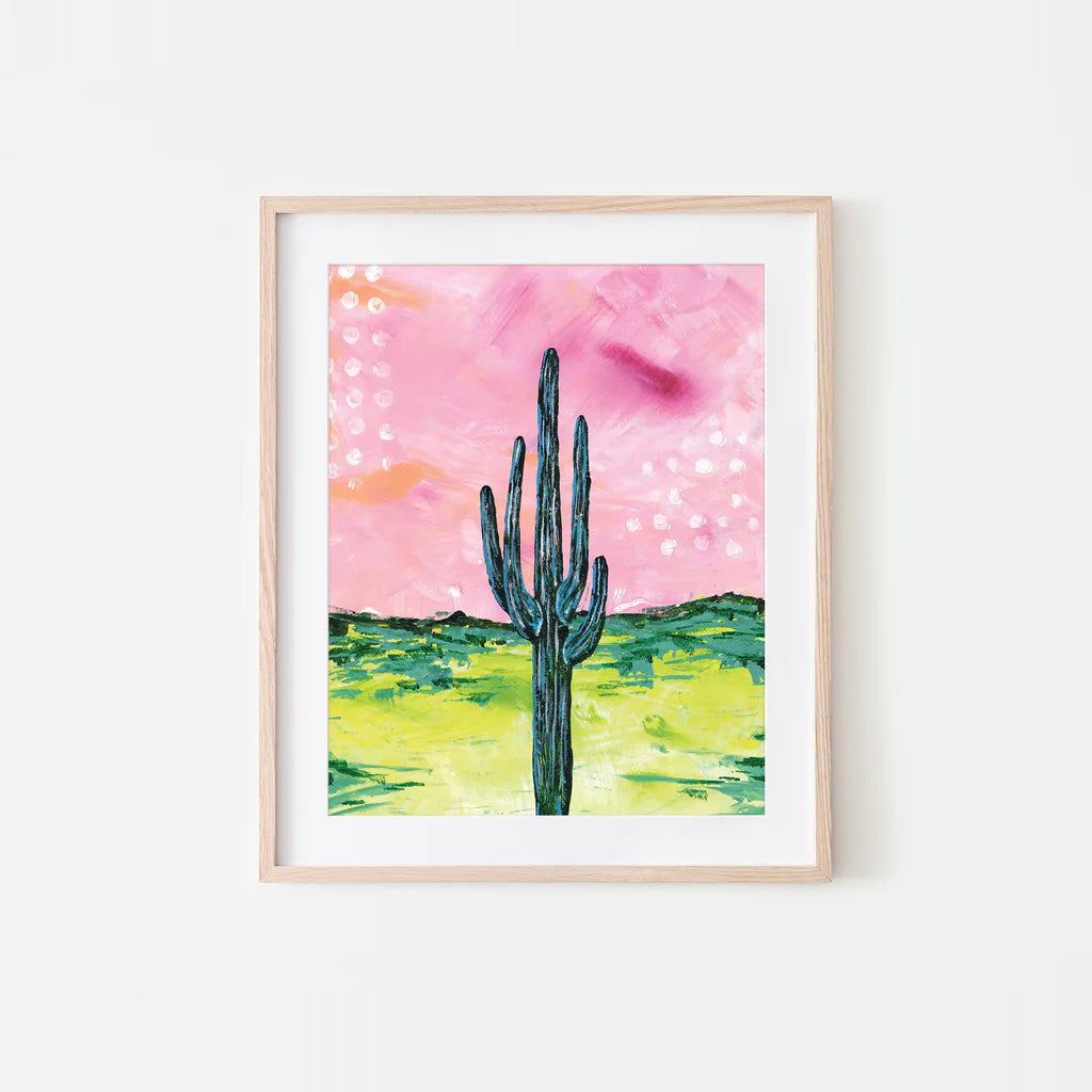 (C) In the Pink Art Print