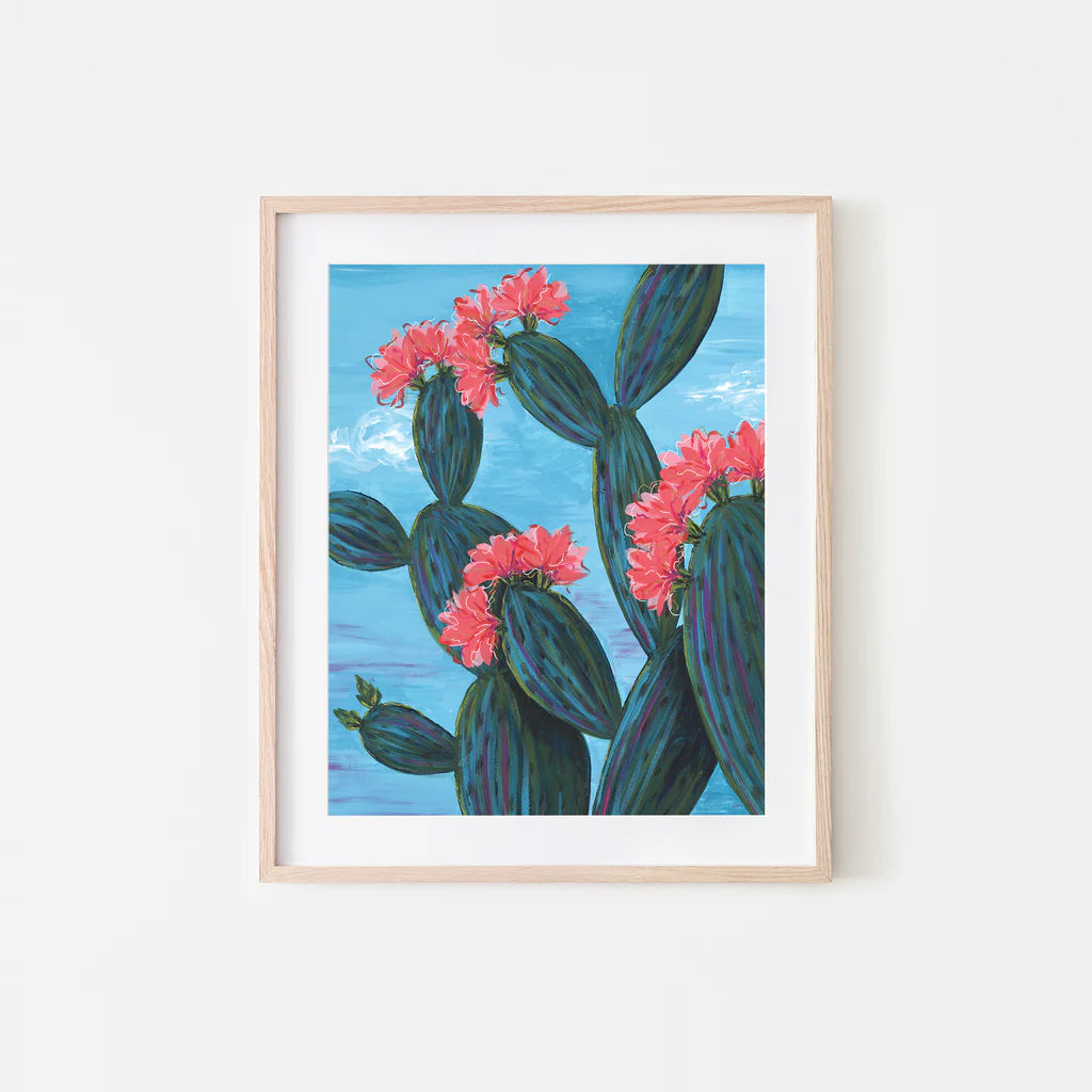 (C) Prickly Pop Art Print
