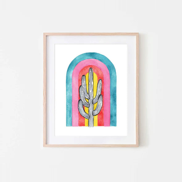 (C) Rainbow Arch Art Print