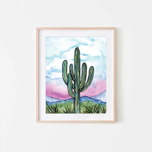 (C) Solitary Sentry Art Print